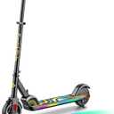 FanttikRide C9 Pro Electric Scooter for Kids 8-12, Adjustable Handlebar Height for Riders 3.9-5.2 ft, 132 lbs, Up to 40 min Continuous Time, 5 Miles Range, 3 Speed Mode 5/8/10 MPH (Black)