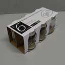 Grant Howard 51067 Perfect Mason Mini Jar, 3 oz., Set of 6 per Gift Box