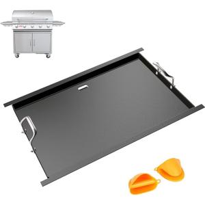 30" x 19.2" Full Size Griddle, Non-stick Carbon Steel Flat Top Griddle for Bull 4 Burner Angus 41628 47628 41629 and Outlaw 30" 26039 26038, Replace for Bull 18248 18249 and Lion L75000