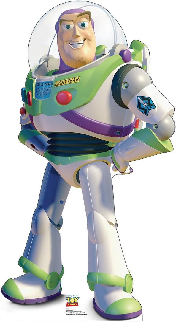 Cardboard People Buzz Lightyear Life Size Cardboard Cutout Standup - Disney Pixar's Toy Story