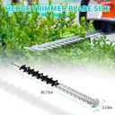 24" 4237 710 6051 Hedge Trimmer Blade, Compatible with S tihl HS81, HS82, HS86, HS87, HSA94 Hedge Trimmer, Replaces 4237 710 6051, 1 Pack