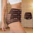 ORLAROY Womens Shapewear Tummy Control High Waisted Seamless Underwear Boyshorts No Show Ladies Body Shaper Shaping Panties M Brown
