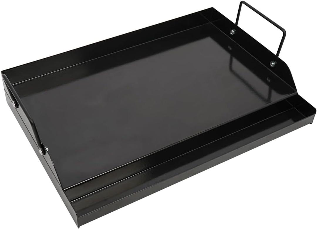 18’’ x 12’’ Nonstick Griddle for Gas or Charcoal Grill, Universal Flat Top Great for Parties, Camping & Tailgating