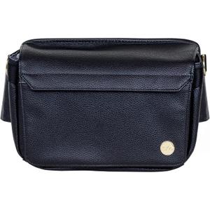 CleverMade Crossbody Diaper Bag Tote and Baby Bottle Hip Pack - Stroller Organizer with Adjustable Straps and Multiple Storage Pockets for Diapers, Wipes, Burp Cloths, and Other Essentials - Black