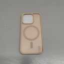 SUPFINE Magnetic for iPhone 15 Pro Case(Compatible with MagSafe)(Military Grade Drop Protection) Slim Translucent Matte Shockproof with Anti-Fingerprint Phone Case,Desert Gold