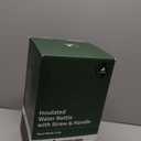 1 Gallon Insulated Water Bottle for Sports: 2-in-1 Straw Spout Lid, Dual Handle, Leakproof, Keep Cold 48H, 128oz Stainless Steel Water Jug for Outdoors, Hiking, Cycling, Camping, Fishing (Forest)