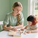 Wooden Puzzles for Toddlers Toddler Puzzles  Montessori Animal Toy Puzzle for Toddlers 3-5 Year Old  Wood Toy Learning Realistic Animals for Boy and Girl (Butterfly)