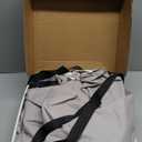 Obcursco 600D Kayak Cover Waterproof, 9.3-16.5FT Thickened UV-Proof, Tear and Fade Resistant Canoe Cover, Kayak Covers for Outdoor and Indoor Storage, Perfect as Kayak Accessories for SUP Paddle Board (Gray)