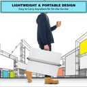 Portable Drafting Board, 18"X24" Professional Architecture Drafting Board, Tabletop Drawing Board with Ruler & Parallel Bar, Drafting Tools for Architects, Artists, Engineers, and Designers