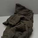 COEVALS CLUB Men's Flannel Shacket Casual Button Snap Sherpa Quilted Lined Premium Jacket Shirts (X-Large, Army #12)