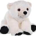 Wild Republic Polar Bear Baby Plush, Stuffed Animal, Plush Toy, Gifts for Kids, Cuddlekins 12 Inches