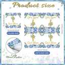 Nuanchu 50 Pcs Baptism Napkins God Bless Napkins Christening Party Decorations First Holy Communion Cross Religious Paper Supplies for Religious Holiday Dinner Party Decorations