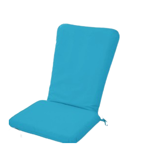 Ottowood Adirondack Chair Cushion - 18''x18'' Seat & 18''x27'' Back, Outdoor Rocking Chair Cushions with Waterproof, Fade-Resistant, Removable & Machine-Washable Covers