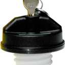 Stant Regular Keyed Alike Fuel Cap, Black