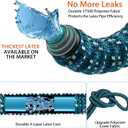 100 ft Expandable Garden Hose - Lightweight, Ultra Flexible, Durable, Kink-Free Expanding Garden Hoses - RV, Marine and Camper Heavy Duty Water Hose