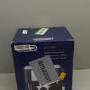 De'Longhi Stilosa Manual Espresso Machine, Compact Coffee Maker, 15 Bar Pump Pressure, Manual Milk Frother Steam Wand for Authentic Single & Double Espresso, Lattes & Cappuccinos, Tamper Included