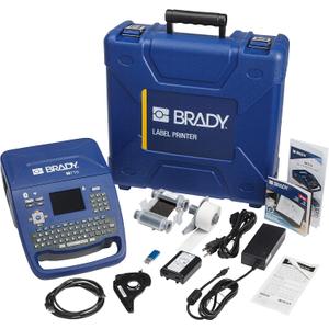 Brady M710 Portable Label Printer with Hard Case (M710-KIT). Fastest, Most Advanced Portable Printer That Prints on The Toughest Labels., Large, Blue