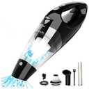 Handheld Vacuum Cordless, Portable Rechargeable Car Vacuum Cleaner High Power with Fast Charge Tech, Huge Motor & Large-Capacity Battery, Powerful Wireless Hand Held Vacuum for Pets, Car, Home