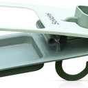 Clip-on Multifunctional Cup Holder for Beach Chairs and Desks - Easy to Use, Fits Adirondack Chairs, Phone Holder Included (Green)