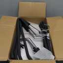 Homa Jia Open Ended Pants Hangers, 10 Pack Non-Slip Foam Padded Pants Hangers Space Saving Heavy Duty for Jeans, Trousers, Slacks