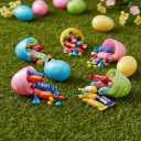 Easter Candy Variety Pack 2lb - Assorted Chocolate Bulk Candy Individually Wrapped for Party Favors, Egg Hunts & Easter Basket Fillers - Easter Candy Bulk Chocolate Assortment - 2 Pounds