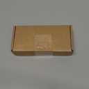 Redunest Cabinet Pulls Brushed Nickel Cabinet Handles Square Drawer Pulls, 5 Pack 5 Inch Stainless Steel Kitchen Door Cupboard Cabinet Handles, Cabinet Hardware Drawer Handles, 128mm Hole Centers