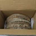 Large Unfinished Wood Slices for Centerpieces 10 Pcs 10-11 inches Natural Wood centerpieces for Tables Table Decor, Rustic Wedding CenterpiecesWood Rounds for Crafts, and Wooden Christmas Decoration