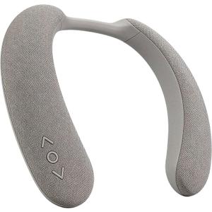 Wireless Neck Speakers - 3D Surround Sound & Ergonomic Design, 24H Playtime,Fashionable Style for Gym/Travel Home, Office, and Outdoors (Gray)