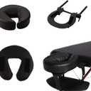 Universal Massage Table Face Cradle & Cushion, Adjustable Massage Chair Spa Bed Headrest & Face Pillow Support, Elastic Memory Foam Face Pillow Set Massage Table Accessories Massage Equipment