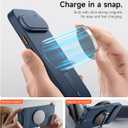 SURITCH for Google Pixel 10 Pro XL Phone Case, Compatible with MagSafe, Protective Cover with Camera Cover & Adjustable Metal Kickstand for Pixel 10 Pro XL 2025 -Dark Blue