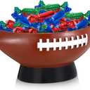 1 Pcs Football Snack Bowls Reusable Resin Party Bowl for Tailgate Dinner Sports Event Football Game Birthday Party Decorations