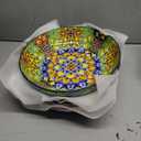 vancasso Pasta Bowls, 42 oz Ceramic Salad Bowls of 4,Large Corlorful Serving Bowls for Kitchen, Dishwasher & Microwave Safe Soup Bowls, Pasta Plates