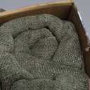 MIULEE Pack of 2 Decorative Throw Pillow Covers Soft Chenille Christmas Throw Pillows Solid Textured Cushion Covers for Spring Couch Sofa Bedroom Living Room 18x18 Inch, Olive Green