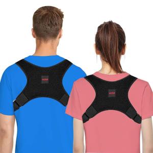Mxtrif Posture Corrector for Women and Men, Adjustable Back Brace for Spine Alignment and Posture Support, Upper Back Pain Relief, Comfortable and Effective Back Brace for Better Posture (Medium)
