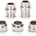KICKR Thru Axle Adapter Kit, Compatible with Wahoo KICKR CORE and KICKR V4 and Newer Models, Fit for WFKICKRTHRUAXLEKIT, 2026 Upgrade Stainless Steel