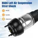 Front Left Air Suspension Strut Shock Absorber Compatible with Mercedes Benz X166 GL 350 400 450 2012-2015 W166 ML 250 350 2011-2015 ML 400 2015 ML 500 550 12-15 GLE 250d 350 400 450 15-18