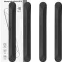 muekzu Silicone Car Door Edge Guard Trim Molding Crash Scratch Protector Scratch Guard for Car, Sedans,Truck,SUV 4PCS (Black)