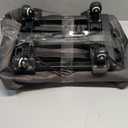 Bukere Rolling Garment Bag, Travel Garment Duffle Bag with Wheels, Carry on 3 in 1 Suit Luggage Bag with Detachable Trolley for Men Women Business Weekender