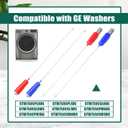 YUXIVCNE WH16X26912 WH16X26913 Washer Suspension Rod Spring Compatible with GE GTW750CSL1WS GTW750CPL1DG GTW750CPL0DG, Replace WH16X26734 WH16X26714 AP6328295 AP6331892 4588122 4863260 4Pcs