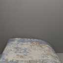 8x10 Area Rugs for Living Room, Washable Modern Abstract Large Area Rug Neutral Soft Non Slip Kids Rug Stain Resistant Indoor Carpet for Bedroom Nursery Dining Room Playroom Home Office(Blue, 8'x10')