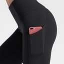 Dragon Fit High Waist Yoga Leggings with 3 Pockets,Tummy Control Workout Running 4 Way Stretch Yoga Pants (M)