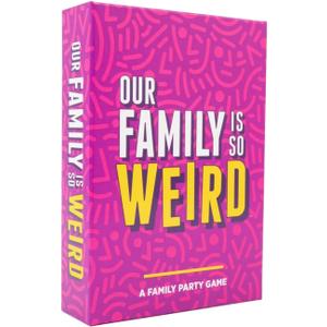 Our Family is So Weird [A Family Card Game to Decide Whose Most Likely To | Game Night Idea for Teens, Adults & Groups | Great for Reunions, Vacation, Road Trips, Easter Basket Stuffer Gift]