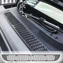 Air Intake Protective Cover Grille for Tesla Model Y 2025 2026 Juniper Air Vent Cover Air Intake Vent Grille Cover for tesla Model y Air Intake Accessories (black)