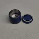 14oz Insulated Vacuum Food Jar with Buckle Lid,Soup Thermo for Hot Food Kids,Wide Mouth Leakproof Stainless Steel Lunch Container with Spoon-Blue