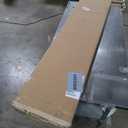 Prepac Ark 76" Tall Arched Entryway Coat Rack in Black Oak with Natural Oak Interior, Hall Tree with 2 Adjustable Shelves, Modern Furniture for Entryway and Living Room, 13.25" D x 18" W x 76" H