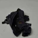 Dog Raincoat with Harness for Small and Medium Dogs, Adjustable Waterproof Dog Rain Jacket,Reflective Rainproof Puppy 4 Legs Raincoat-Grey,L