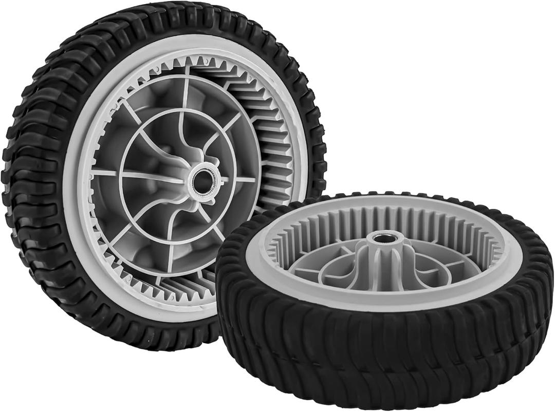 734-04018C Front Drive Wheels for MTD Troy-Bilt Cub Cadet Self Propelled Mower for Troy Bilt Tuff-Cut 210 TB210 TB230 TB240 12AV569Q597 734-04018A 734-04018B