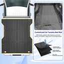 Custom Fit Bed Mat Compatible with 2024-2026 Toyota Tacoma (5FT Bed Only), Heavy Duty TPE Truck Bed Liner, All-Weather Cargo Mat for Next-Gen Tacoma, Black (Not for Drop-in Liners)
