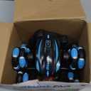 Iappadore Remote Control Car, RC Transform Stunt Car 360° Flips Rotating, Drift, 90° Upright Driving RC Stunt Truck with Headlight All Terrain Toys for Ages 5-12 Kids Gifts