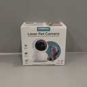 ZUMIMALL Pet Camera Indoor, 5G/2.4G WiFi Camera for Dog/Cat with Laser Toy, 3MP Pet Security Cameras with Phone App, 2-Way Talk, Auto Tracking, Pet/PIR/AI Detection, Privacy Protect, Alexa/ONVIF/Cloud